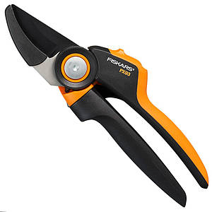 Секатор контактний (з коваделком) Fiskars / Фіскарс PowerGear X (L) PX93 (1023629/111013)