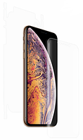 Гідрогелева захисна плівка на iPhone XS Max на весь екран прозора