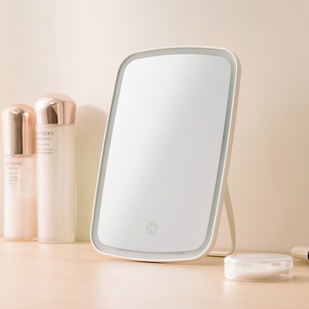 Дзеркало для макіяжу зі світлодіодною підсвіткою Jordan Judy (Xiaomi) LED Makeup Mirror ОРИГИНАЛ, фото 1
