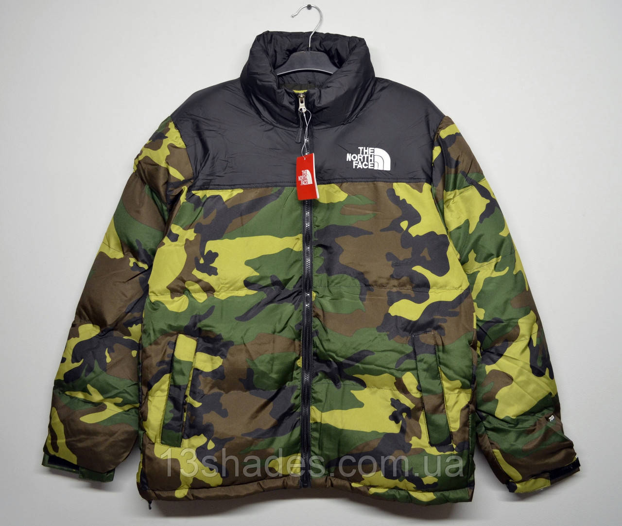 Зимовий пуховик The North Face норд фейс камуфляж Київ, фото 1