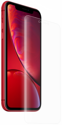 Гідрогелева захисна плівка на iPhone XR на весь екран прозора, фото 2