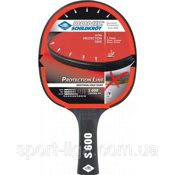 Ракетка для настільного тенісу Donic Protection Line 600