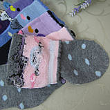 Шкарпетки махрові для дівчаток M (26-31 р.). Корона . Дитячі шкарпетки, шкарпетки махрові для дітей, фото 3