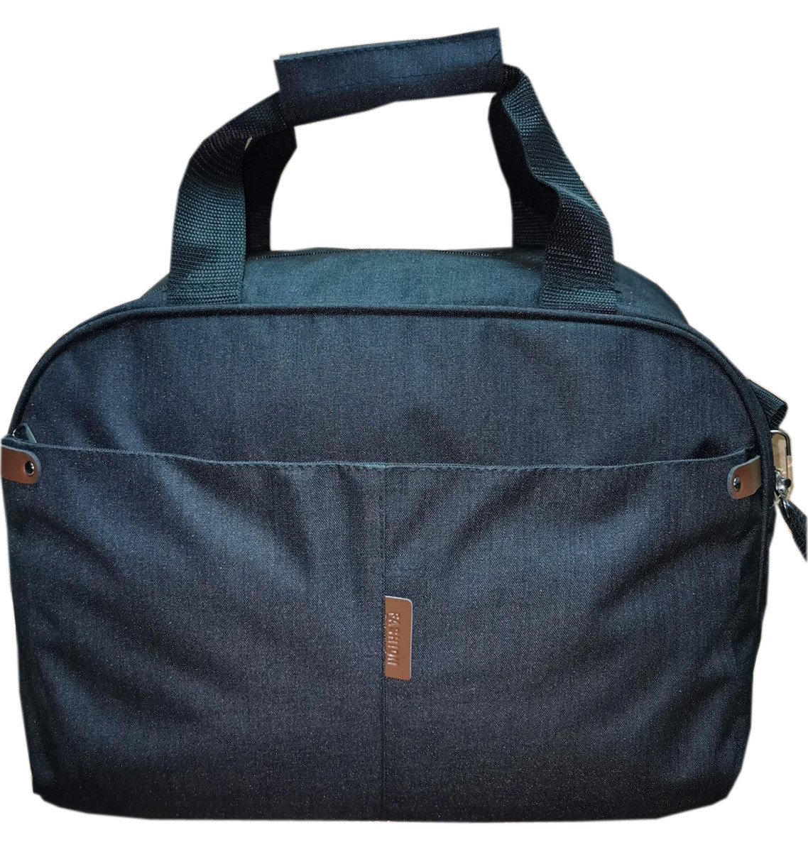 Сумка дорожня 28х40 чорна S000148, фото 1