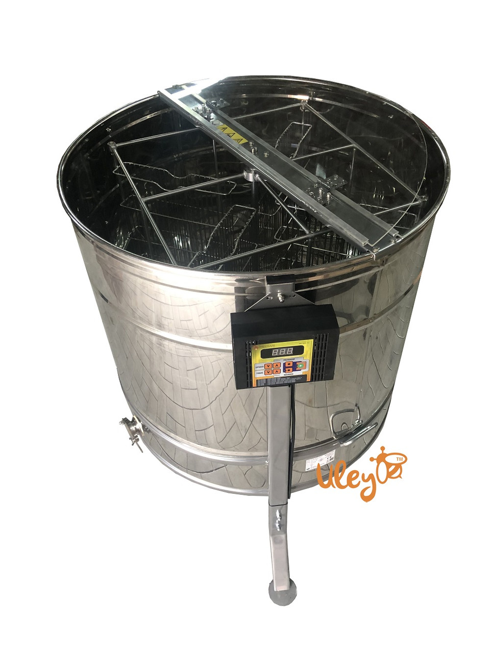 Медогонка автоматическая, синхронно-поворотная, 4 рамочная Дадан, фото 1