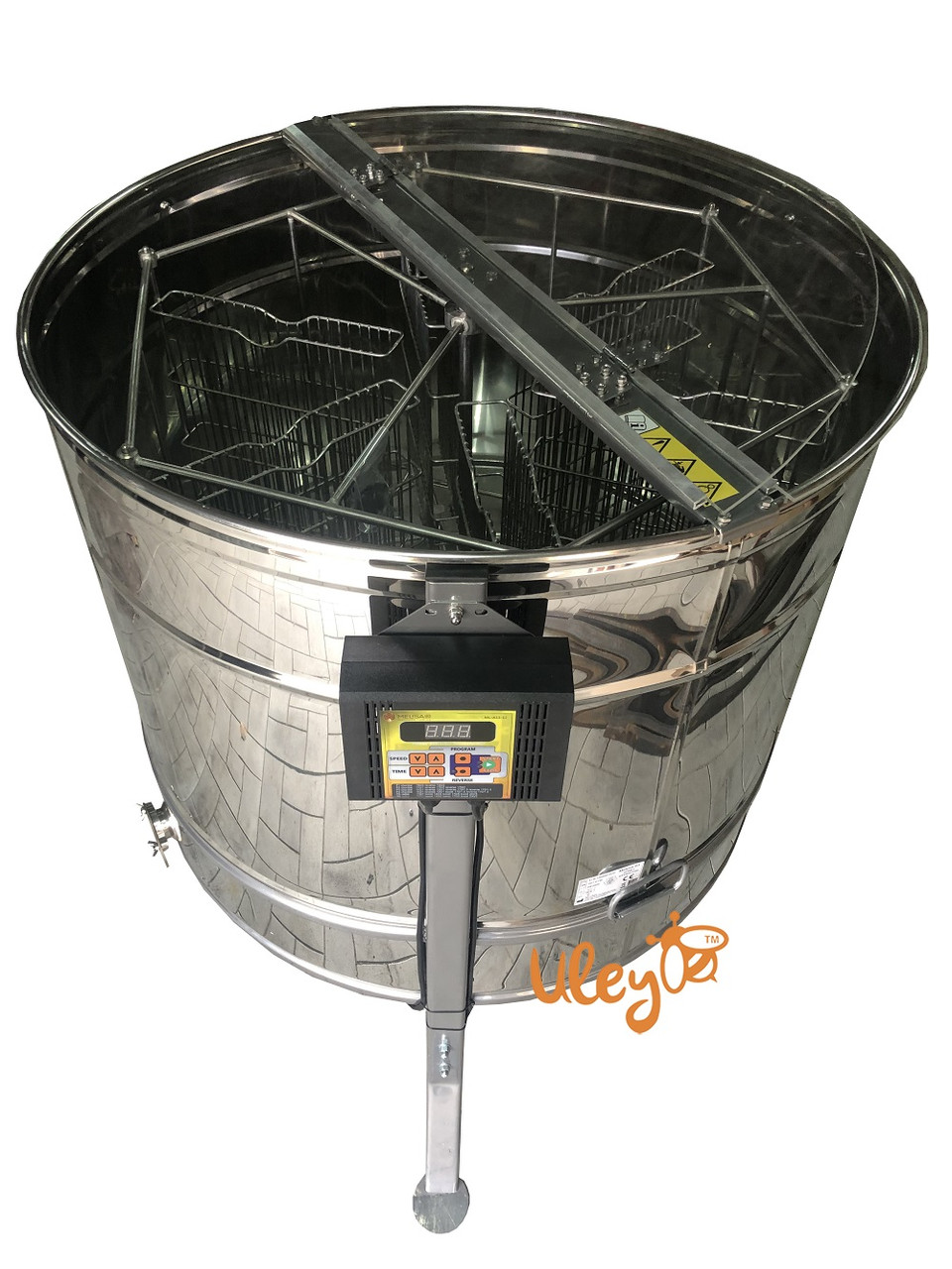 Медогонка автоматична синхронно-поворотна 6 рамкова, фото 1