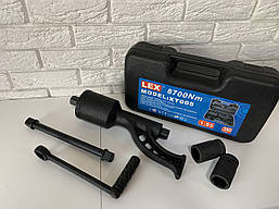 Ключ балконний, редукторний Lex XT005: 8700Нм головки CrMo 32,33 мм