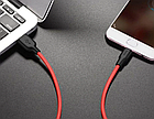 Заряджання USB-кабель Hoco X21 USB для Samsung Galaxy J4 Plus 2018 (J415F) micro USB Red, фото 8