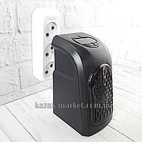 Портативний керамічний дуйчик 400 Вт нагрівач handy heater маленький мініігрівач у розетку