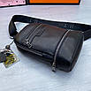 Чоловіча сумка-слінг H.T leather, фото 4