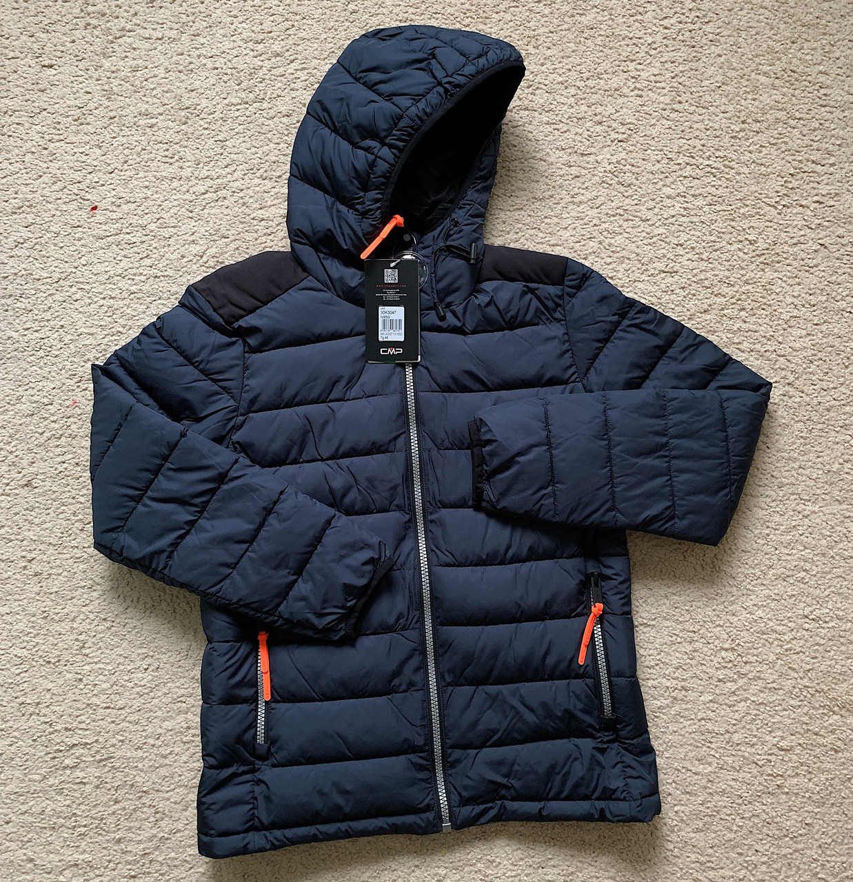 Чоловіча водонепроникна куртка Cmp Man Jacket Fix Hood 30K3047-N950 Оригінал
