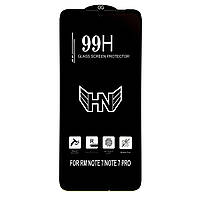 Защитное стекло 99H для Xiaomi Redmi Note 7 / Note 7 Pro черное (на сяоми редми нот 7, ксяоми ноут 7 ксиоми)