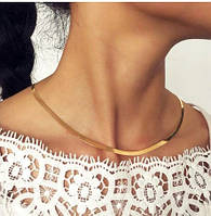 Широкий ланцюжок золотистий