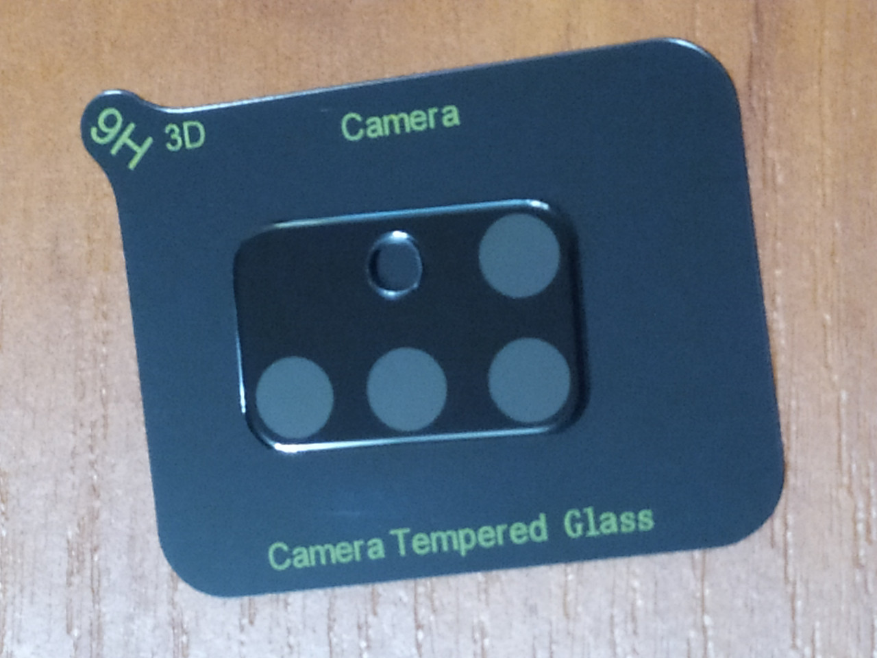 Скло на камеру Camera Tempered Glass 3D / 9H Samsung A51 2020 (чорне)