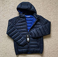 Мужская зимняя куртка пуховик CMP Man Jacket Zip Hood Blue 30K2727-25NF Оригинал