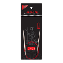 Спиці Chiaogoo Red Lace кругові (40 см) 4,5 мм
