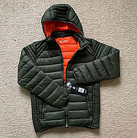 Мужская зимняя куртка пуховик CMP Man Jacket Zip Hood Хаки 30K2727-F977 Оригинал