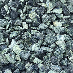 Галька мармурова «Верде» зелена (ціна за 1 кг від 1 тони)