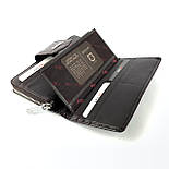 Жіночий шкіряний гаманець Karya 1119-015 коричневий, фото 8