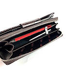 Жіночий шкіряний гаманець Karya 1119-015 коричневий, фото 7