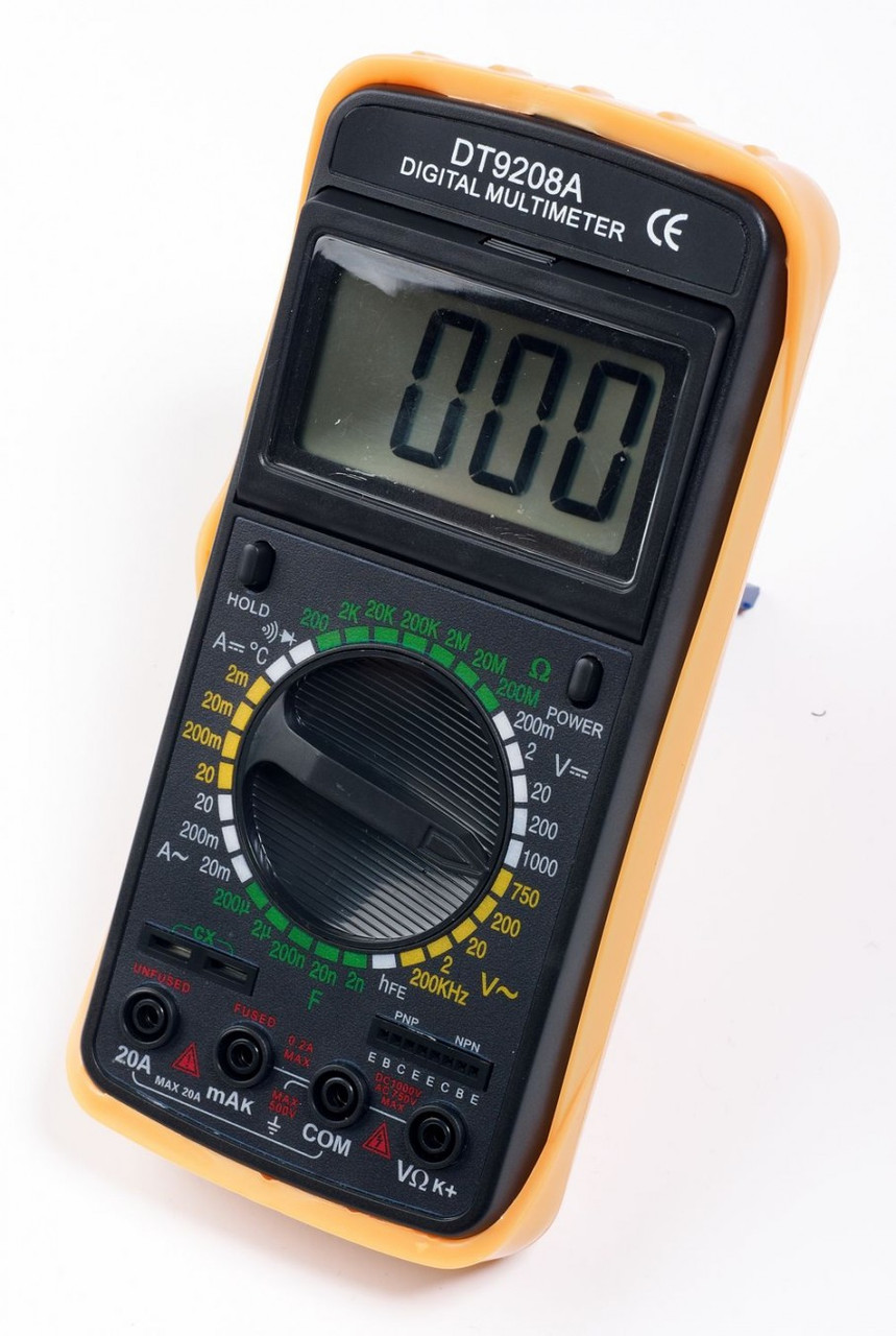 Цифровий професійний мультиметр DT-9208A, фото 1