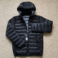 Мужская зимняя куртка пуховик CMP Man Jacket Zip Hood черная 30K2727-U901 Оригинал