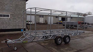 Причіп для пасеки з каркасом.