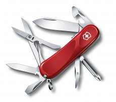 2.4903.SE Ніж Victorinox Delemont, "Evolution S16", 85 мм, червоний