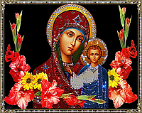 Набор алмазной вышивки (мозаики) икона "Богородица Казанская"
