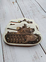 Патріотичний пряник із танком | Пряник ЗСУ з їстівним друком