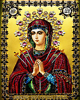 Набор алмазной вышивки (мозаики) икона "Богородица Умягчения злых сердец"