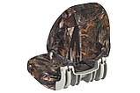 Сидіння складане Pro Angler Ergonomic камуфляж із низькою спинкою, фото 2