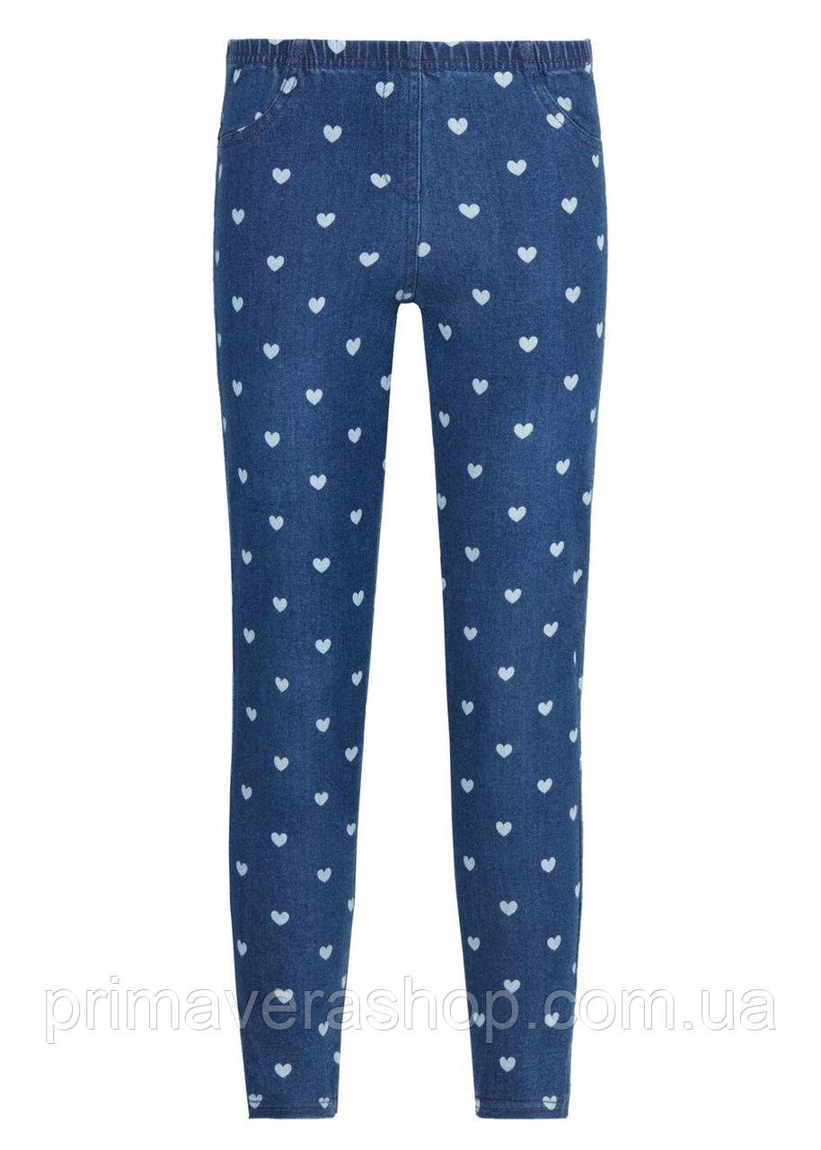 Calzedonia Джегінси для Дівчинки 7-8 роки сердечка 120-126 см MOP0169