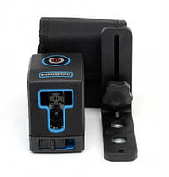 Міні лазерний нівелір KRAISSMANN 2 LL 15, Li-ion, дальність 15 м, 660 нм, буд. 0,3 мм/м, перехідник під штатив, фото 3