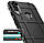Протиударний чохол Rugged Shield для Xiaomi Redmi Note 7 чорний гумовий, фото 3