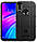Протиударний чохол Rugged Shield для Xiaomi Redmi Note 7 чорний гумовий, фото 7