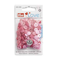 Кнопки Color Snaps Prym Love,розовый., 9 мм, Prym