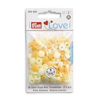 Кнопки Color Snaps Prym Love,жовтий, 9 мм, Prym