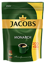 Кава розчинна Jacobs Monarch, 250 г, пакет