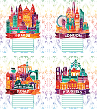 Зошит 24 арк., (лінія), 2596л