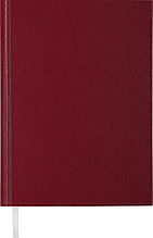 Щоденник недат. STRONG, L2U, A5, бордовий, бумвініл