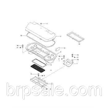 Полум'ягасник W корпус Sea-Doo BRP CARTER FLAME *HOUSING-A
