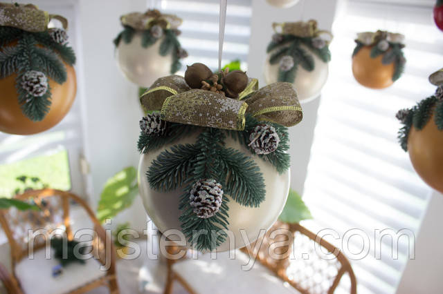 Новорічний декор "Шар великий"