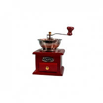 Кавомолка ручна з дерев'яною скринькою Empire EM-2360 Brown (N009344), фото 4