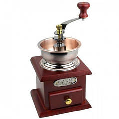 Кавомолка ручна з дерев'яною скринькою Empire EM-2360 Brown (N009344)