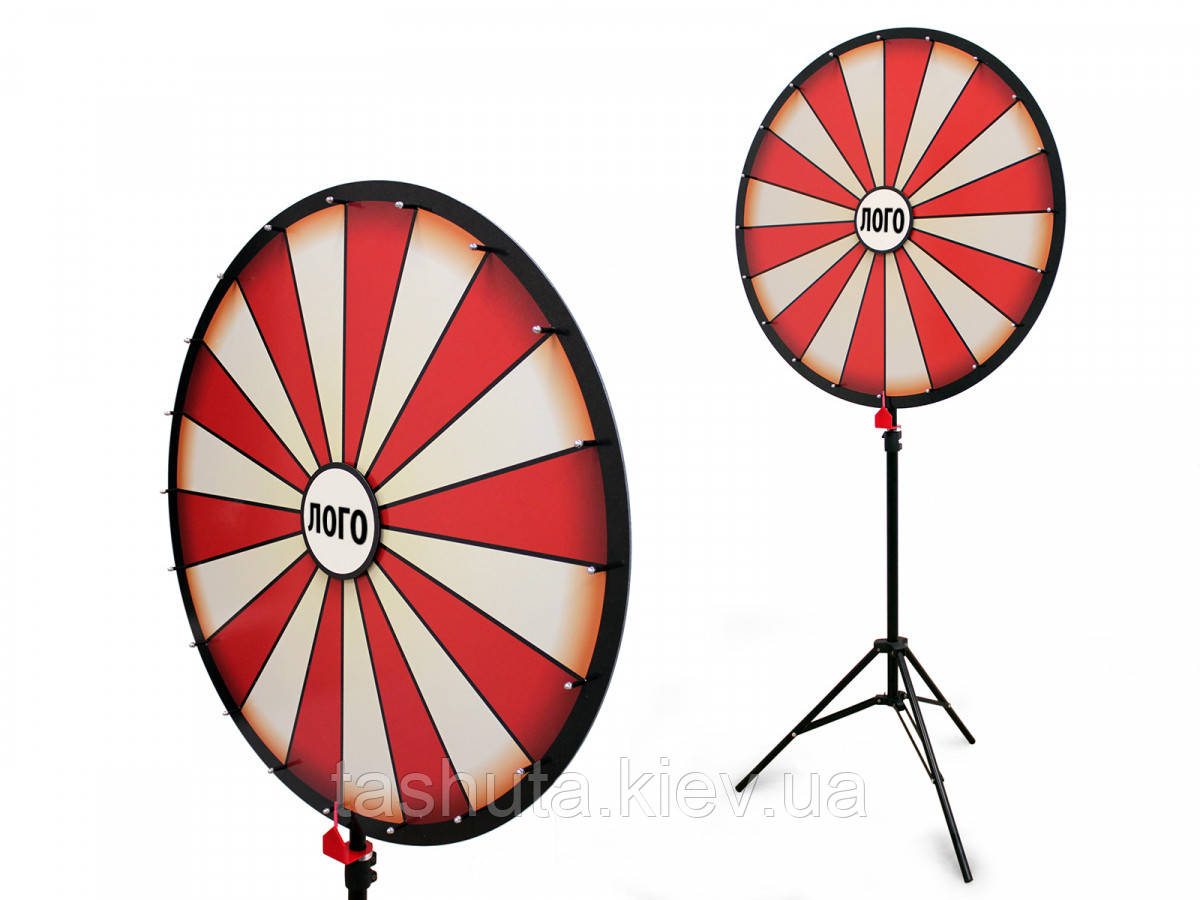 Колесо фортуны с логотипом со складным штативом, диаметр колеса 700мм Ташута  (22-50142-00)