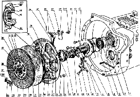 Запчасти коробки передач трактора МТЗ