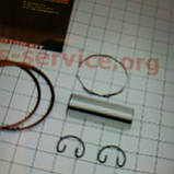 Honda Dio AF18 | 27 | 28 Поршень комплект 65см3 43.00 мм STD (фірма MotoTech) Тайвань, фото 3