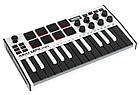 MIDI-клавіатура AKAI MPK MINI MK3 White, фото 2