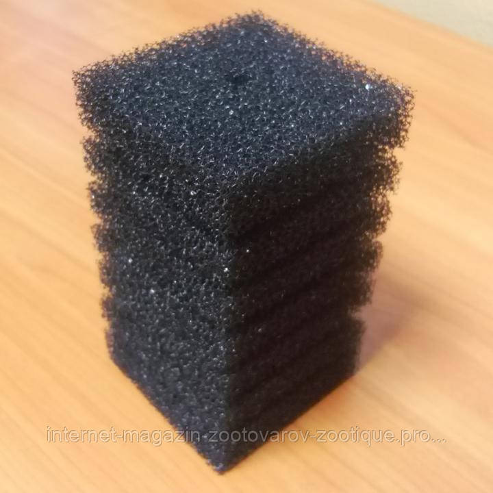 Губка/мочалка Resun 10x10x15 см, прямокутна крупнопористая (без упаковки)